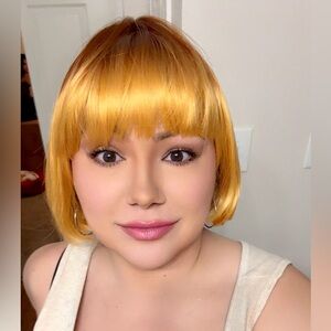 Golden Blonde Women's Wig